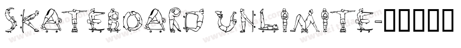 Skateboard Unlimite字体转换